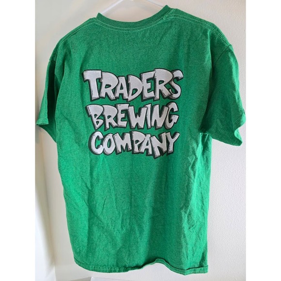 Traders Brewing Company St Patricks Day Patersbier Beer for Monks Shirt SZ L - Picture 1 of 4